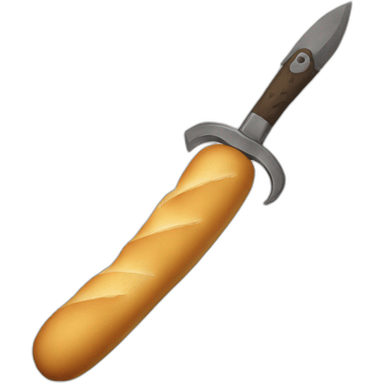 Bread weapon emoji