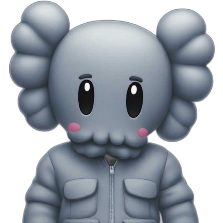 KAWs emoji