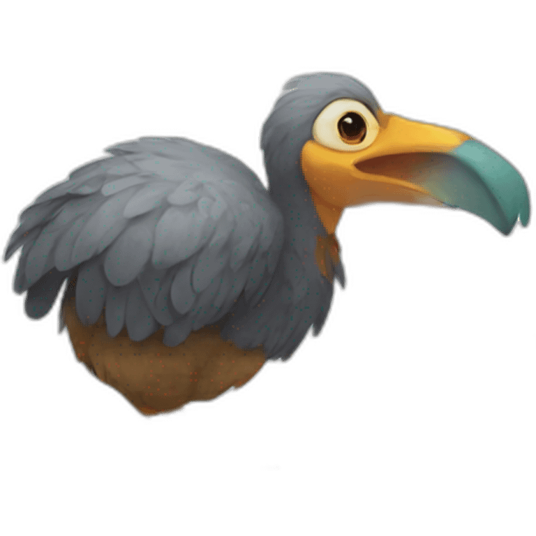 multicolored dodo emoji