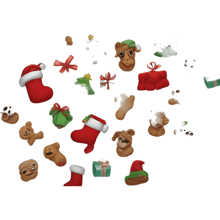 Christmas blanket  emoji