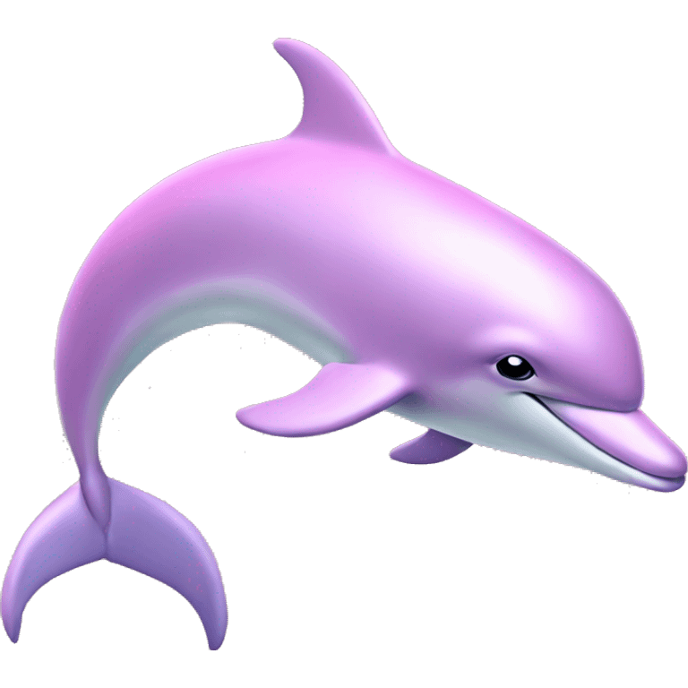 Pastel-pink-colors-dolphin emoji