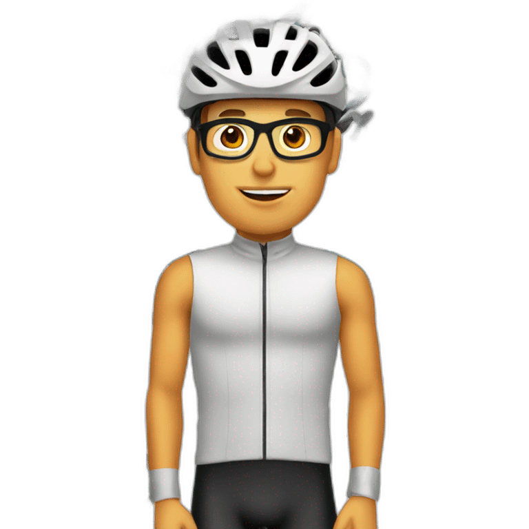 cyclist programmer emoji