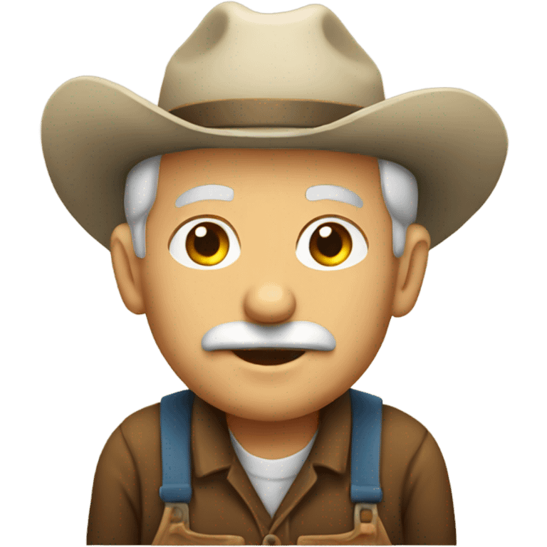 farmer old emoji