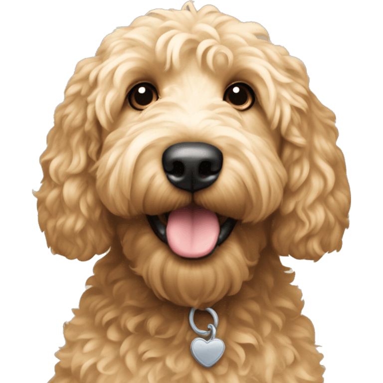 Goldendoodle emoji