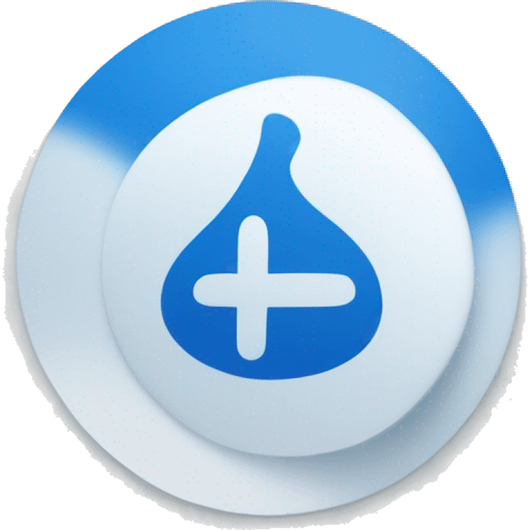 white check mark in a blue cirkel emoji