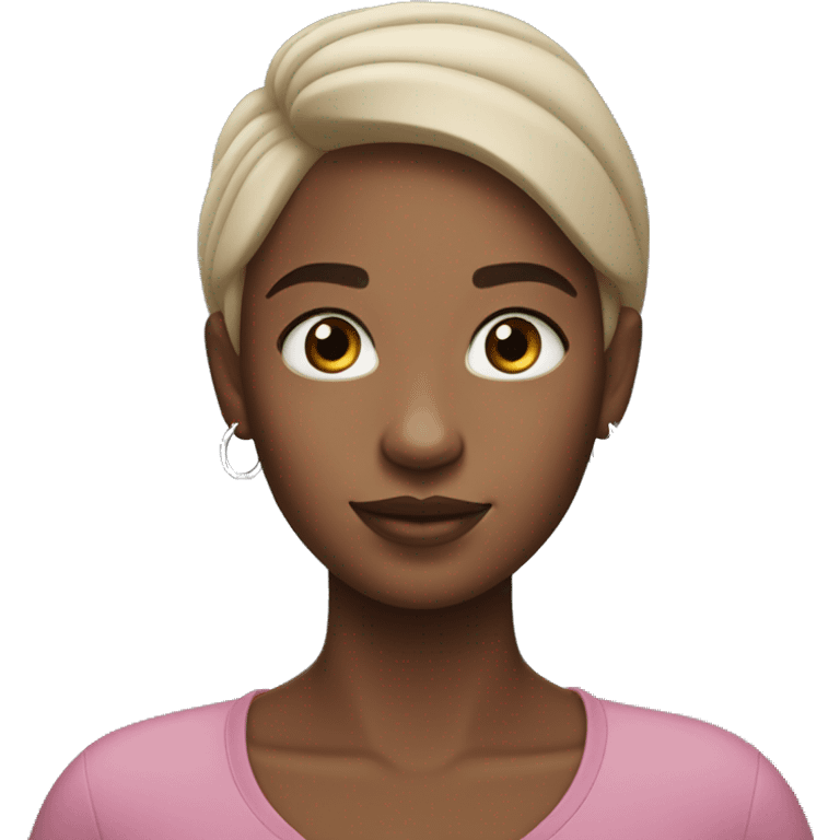 girl with airpods pro max emoji