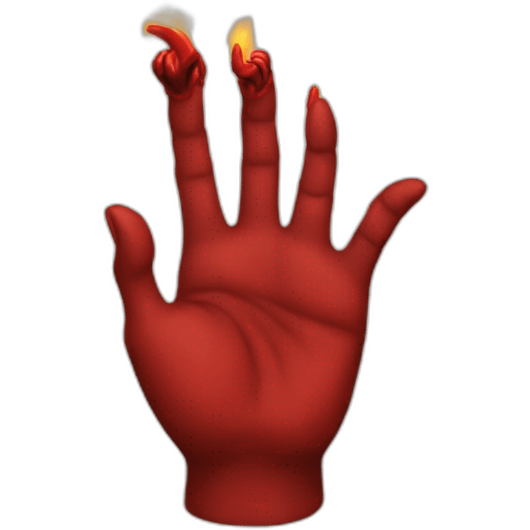 devils hand  emoji