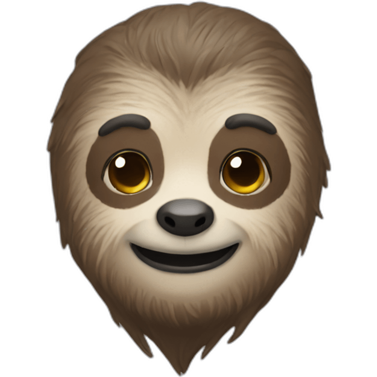 sloth man emoji