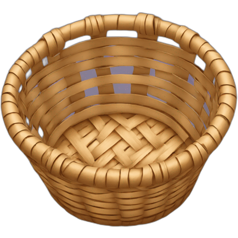 wicker basket emoji