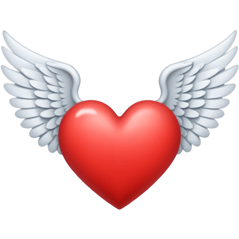 Heart ❤️ having wings on both sides emoji