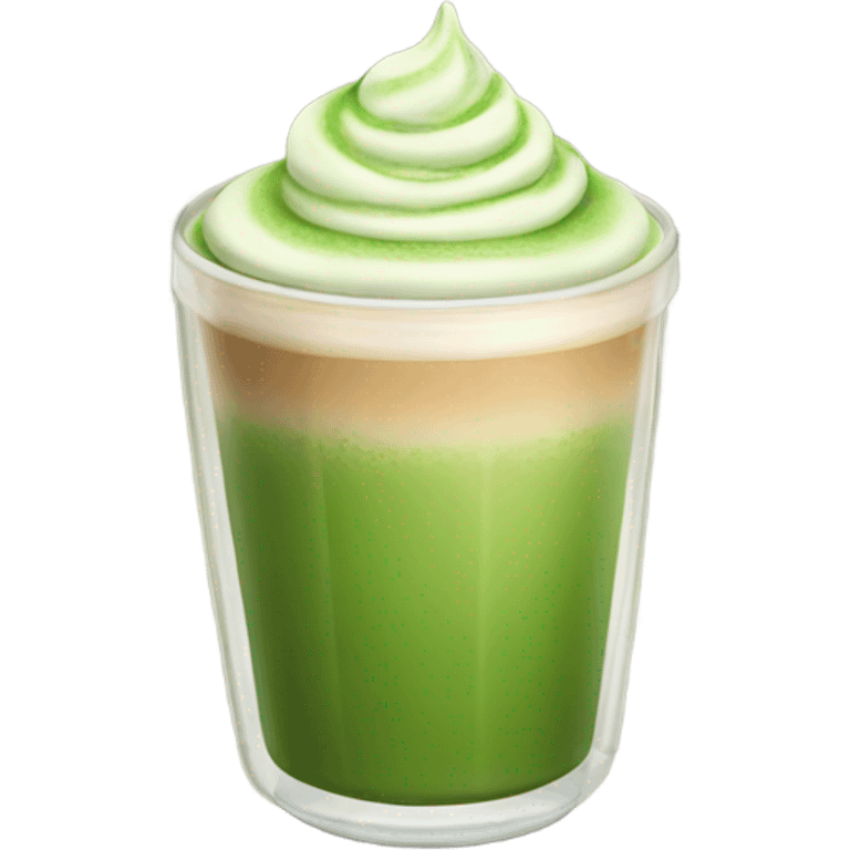 Matcha latte  emoji