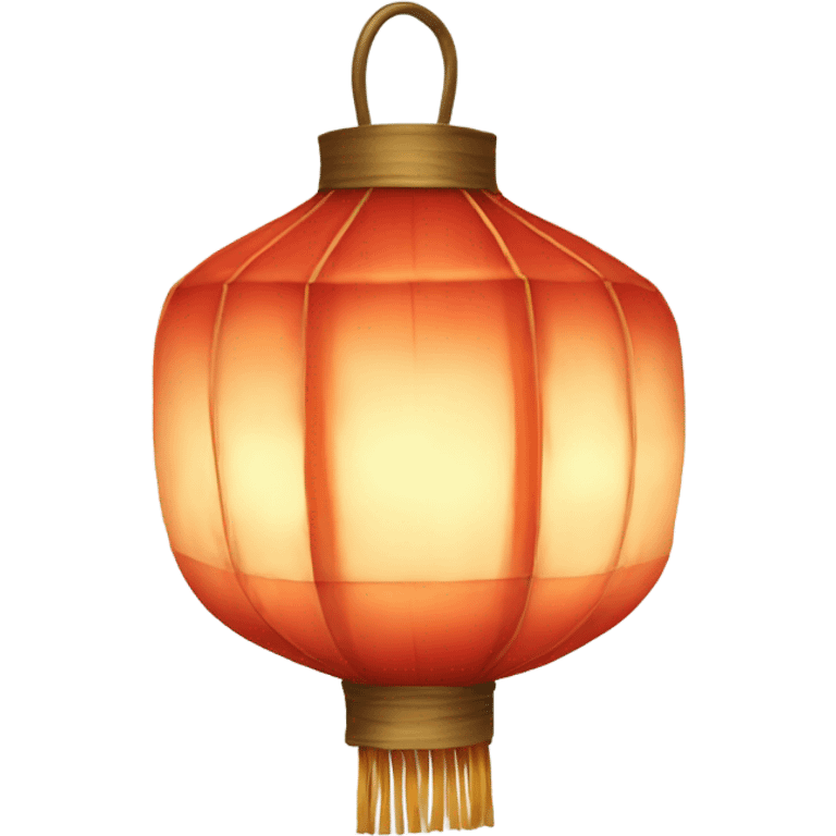 Chinese lantern emoji