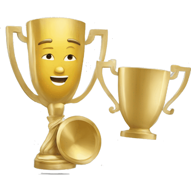 Trophé youtube emoji