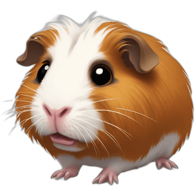 Zombie guinea pig emoji