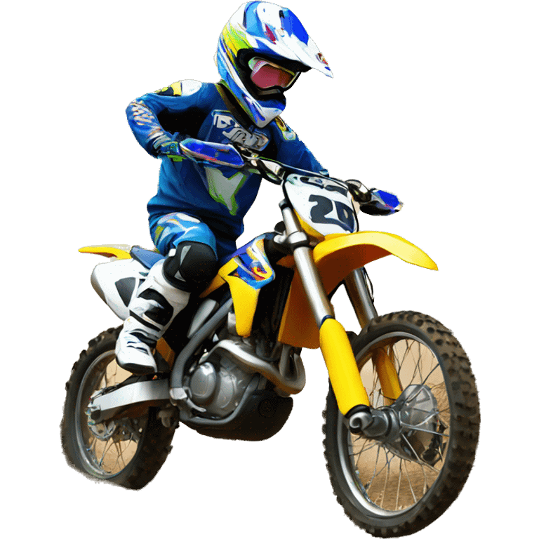 motocross emoji