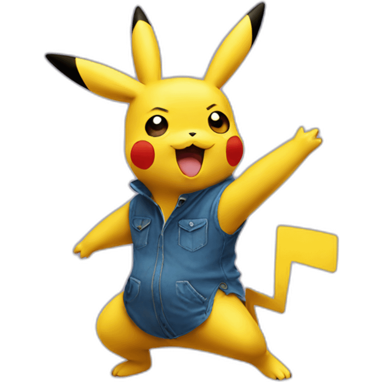 pikachu dancing emoji