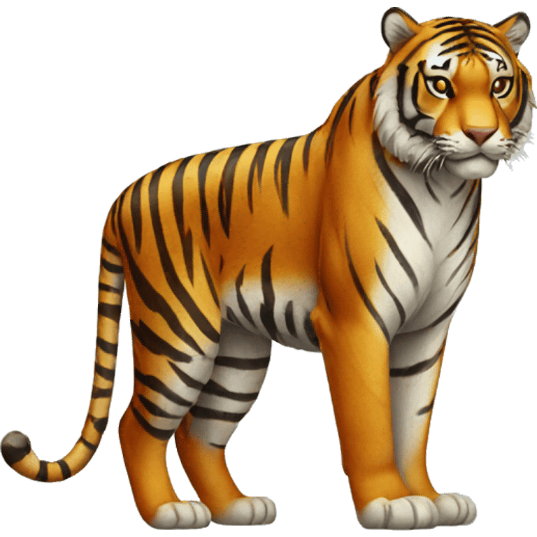 tiger full body emoji