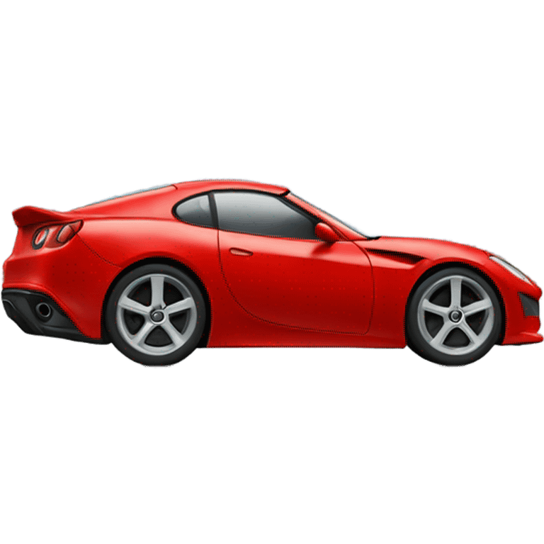 red sports car emoji