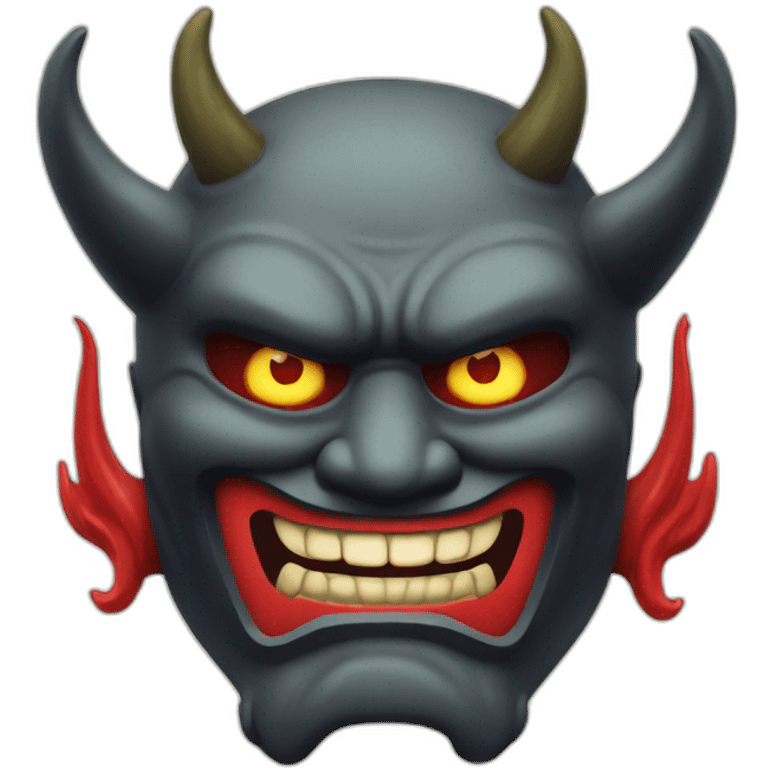 Japanese DEVIL Mask emoji