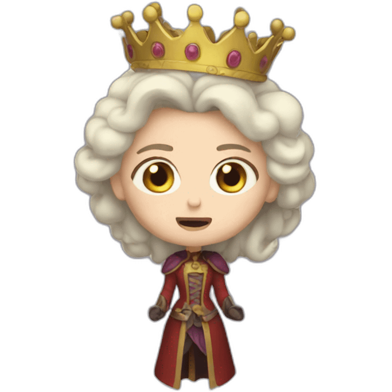 Soul crushing despair of a murderous queen emoji