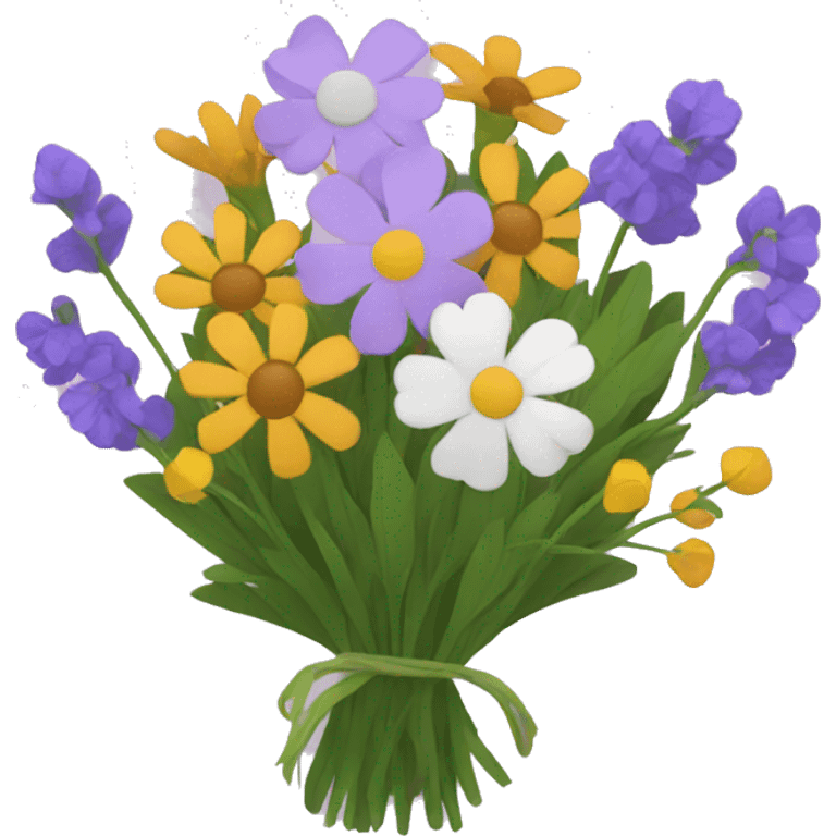 wildflower bouquet  emoji