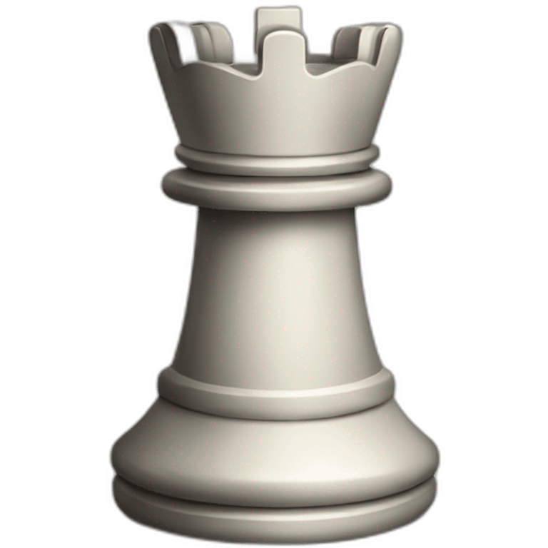 Chess rook emoji