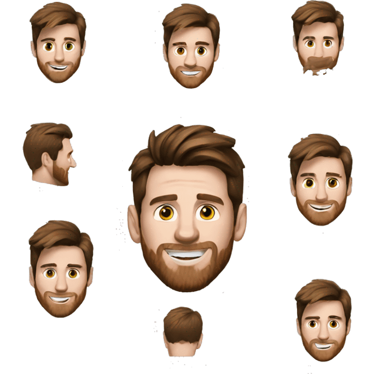 messi combinado con iroman emoji