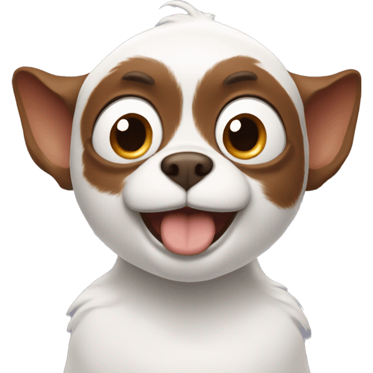 Gizmo smiling head emoji