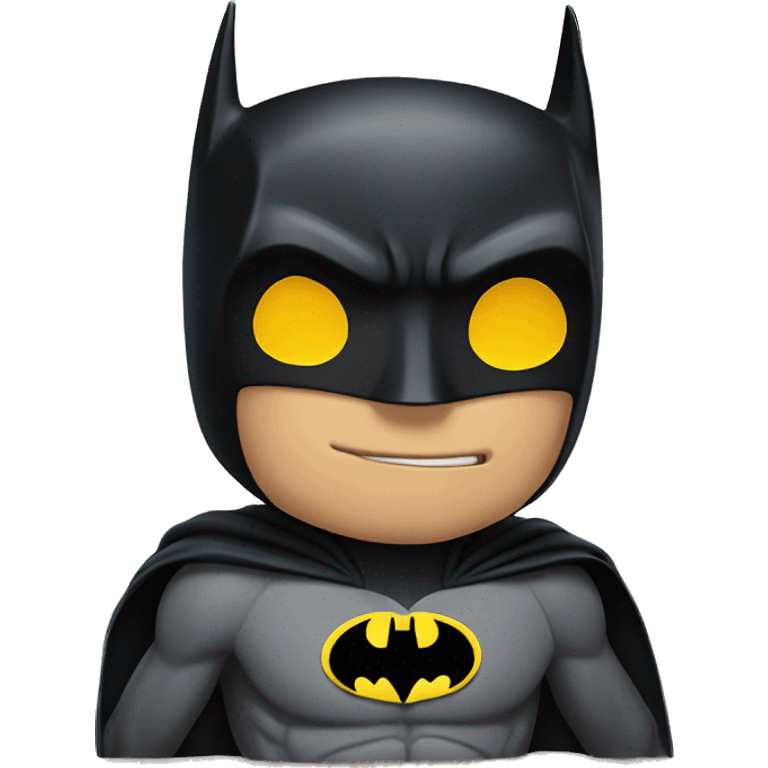 batman sit on hand emoji