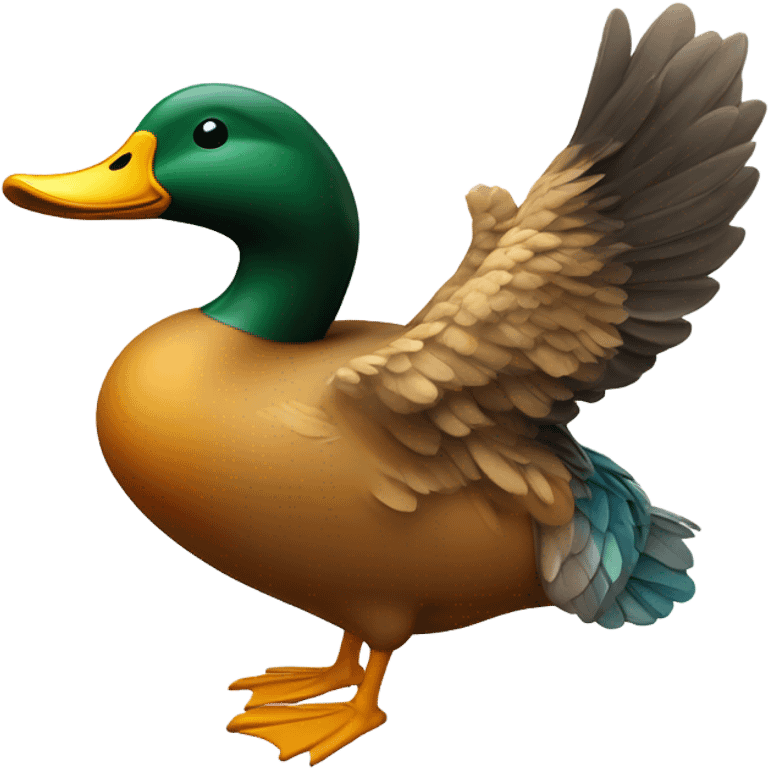 Canard doublement laqué emoji