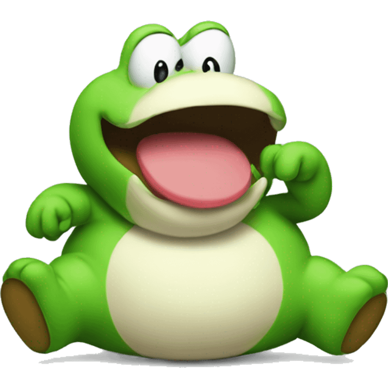 Fat yoshi emoji