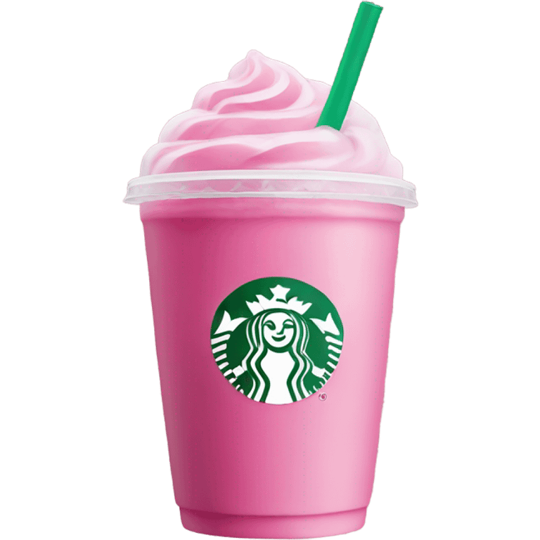 Starbucks pink drink  emoji