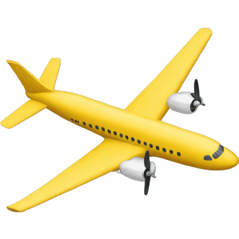 Yellow Plane emoji