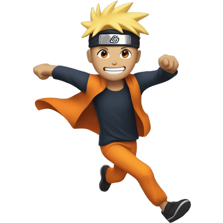 Naruto run emoji