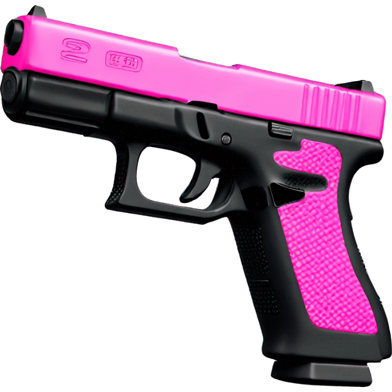 Pink glock emoji