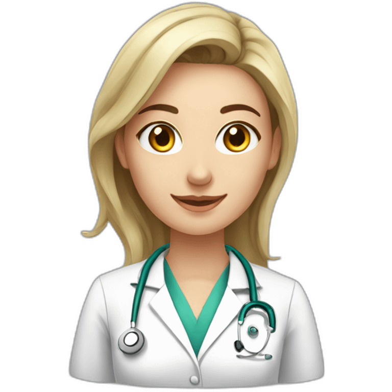 A medical female student at damascus university emoji