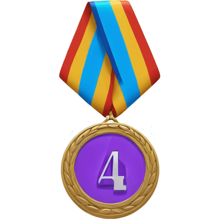 4th place medal emoji