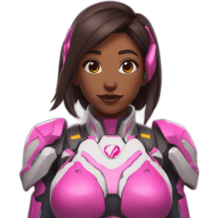 Dva from overwatch emoji