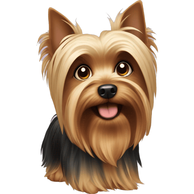 dog yorkshire terrier emoji