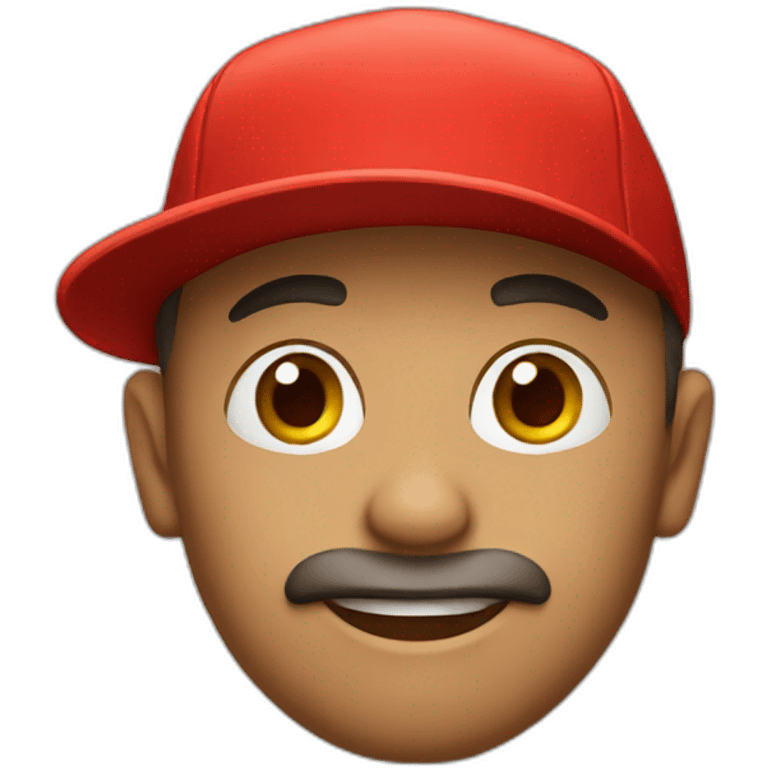 red cap emoji