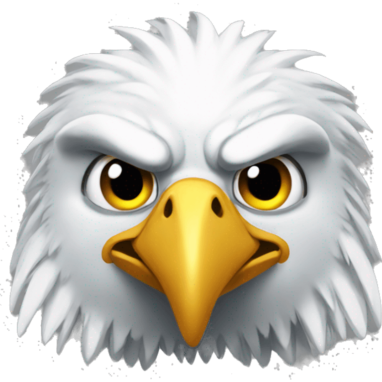 Scary eagle real more emoji