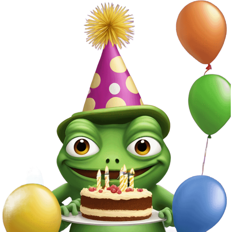 pepe celebrating emoji