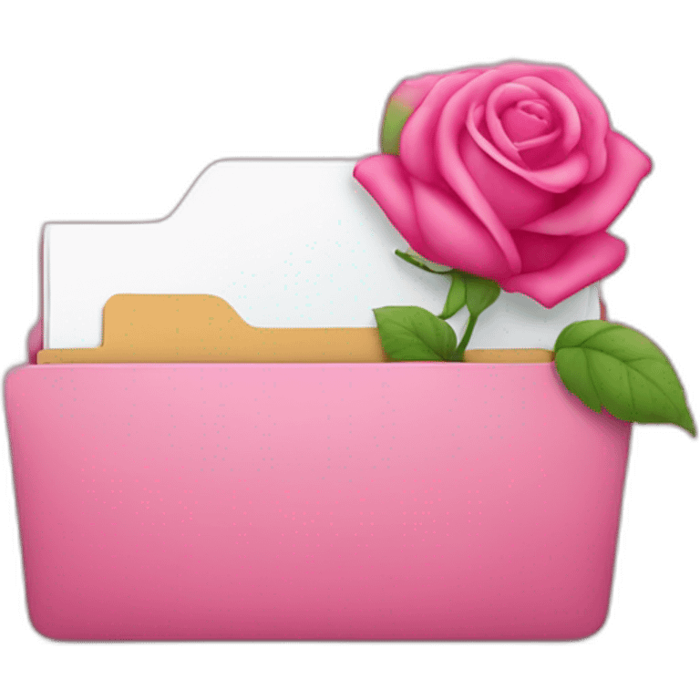 pink folder as mac wallpaper bonjour rose emoji