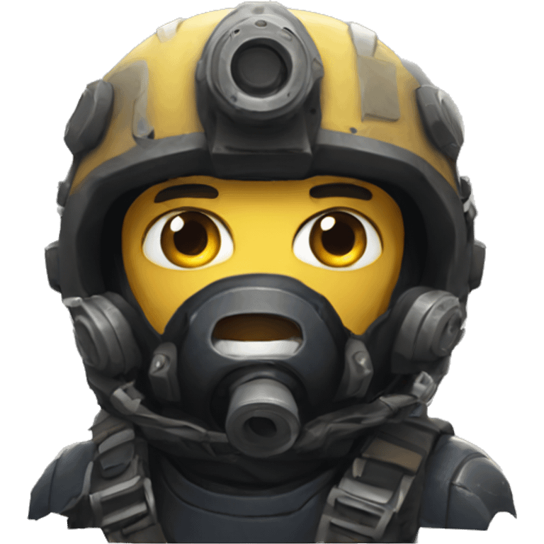 Helldivers scared emoji