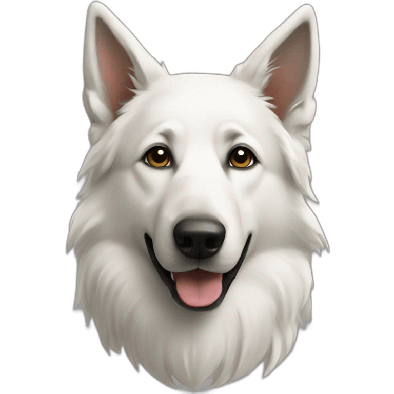 White shepherd keyboard emoji