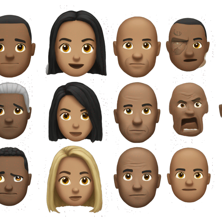 The rock emoji