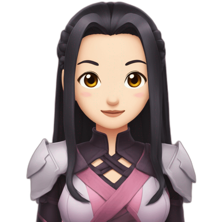 Nezuko dans démon slayeur emoji