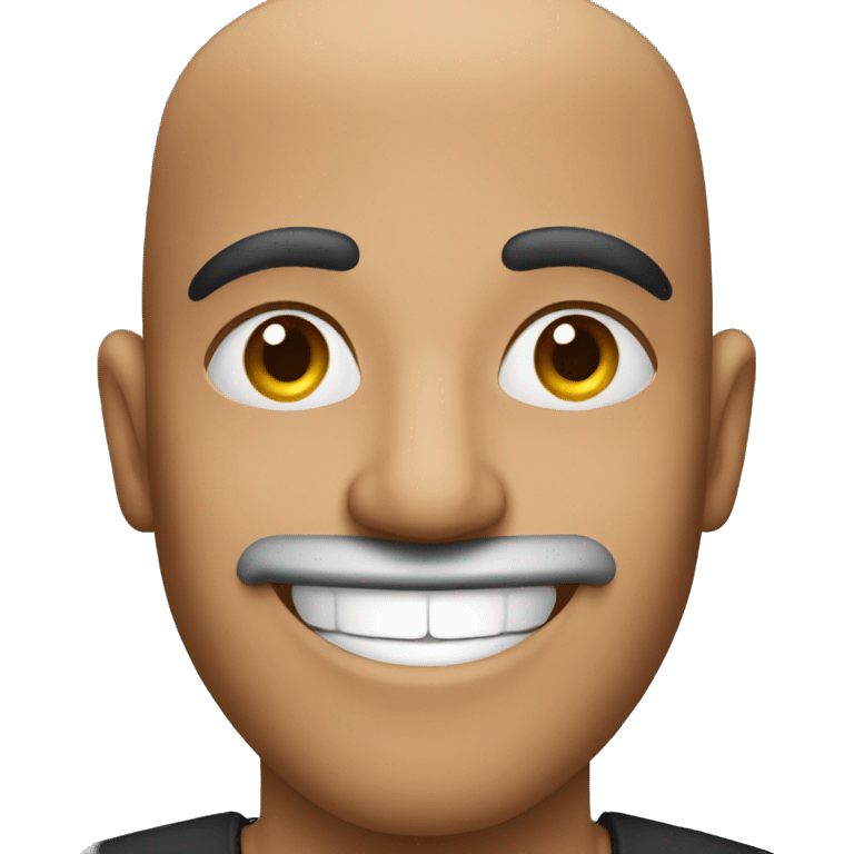 Smiling Arabic man emoji