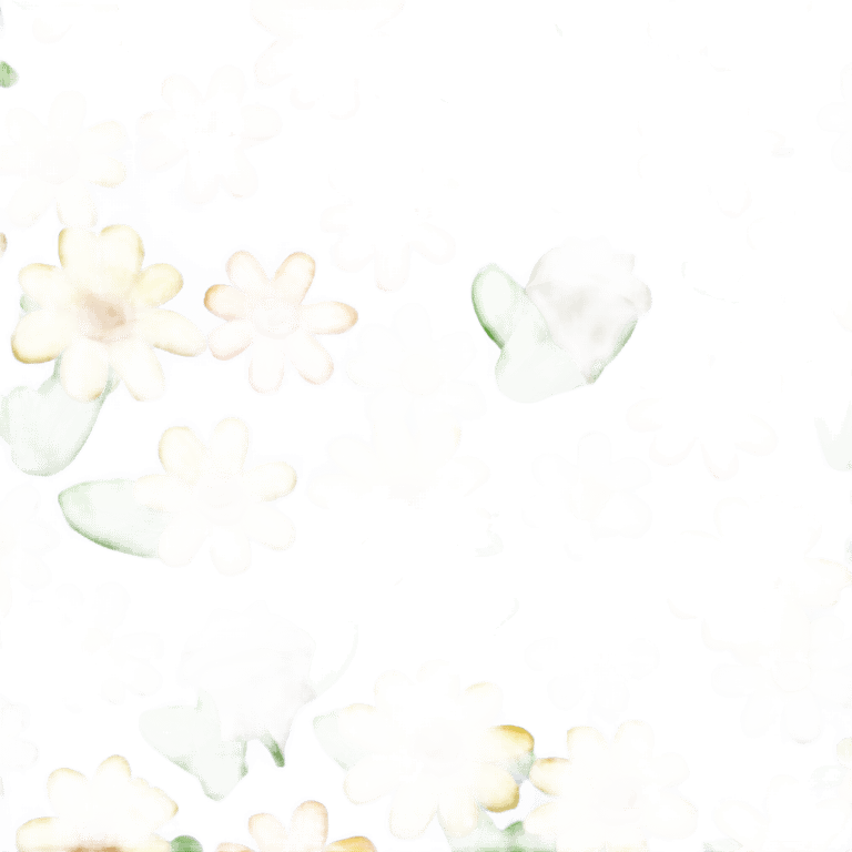 Margaritas flowers  emoji