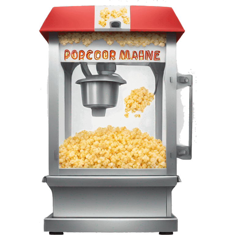 Popcorn machine emoji